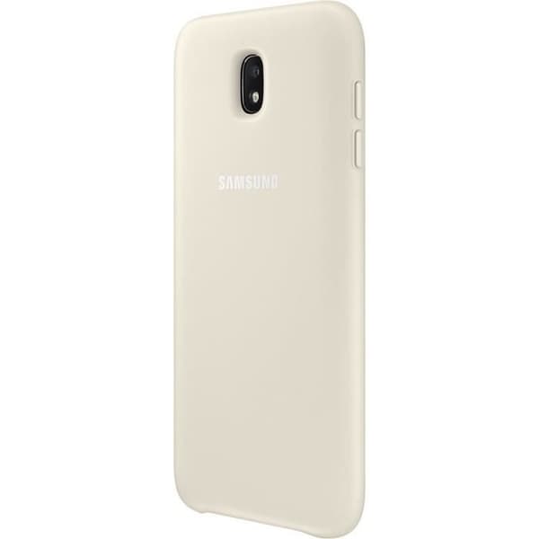 Hårt fodral - Samsung - Galaxy J3 2017 - Guld - Soft Touch - Stöt- och repskydd
