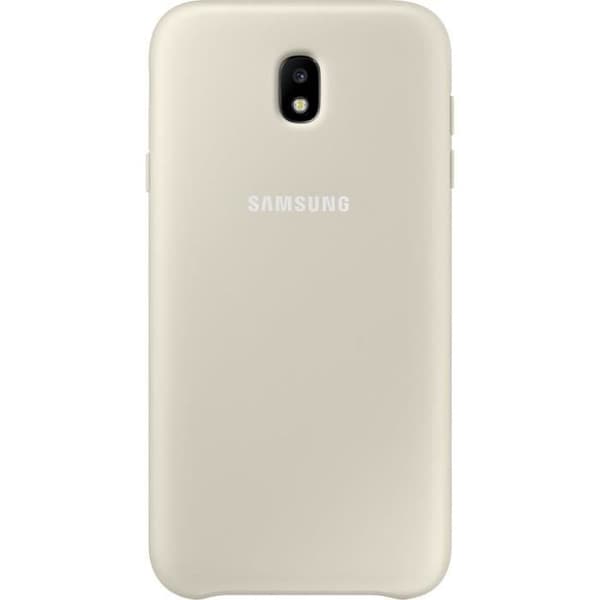 Hårt fodral - Samsung - Galaxy J3 2017 - Guld - Soft Touch - Stöt- och repskydd