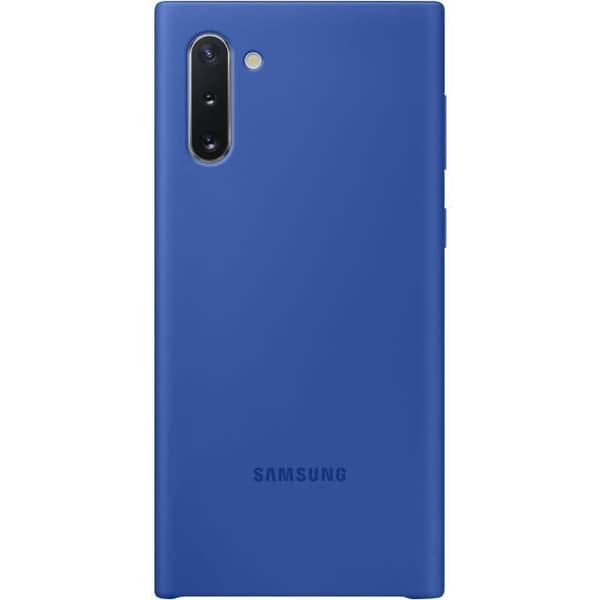 Blått silikonfodral Note10