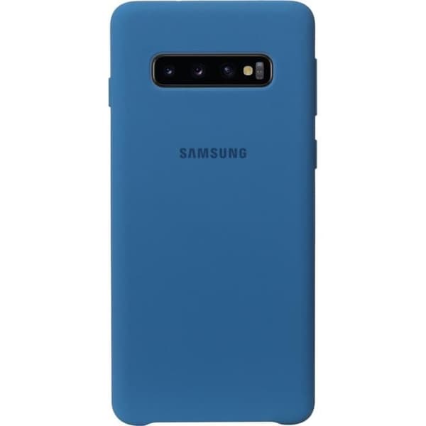 Coque - Samsung - G S10 Plus - Silikon - Ultra tunn - Blå