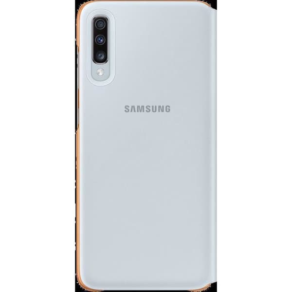 Flip Wallet Galaxy A70 Vit
