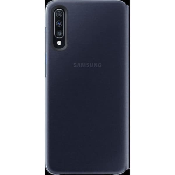 Flip Wallet Galaxy A70 Svart
