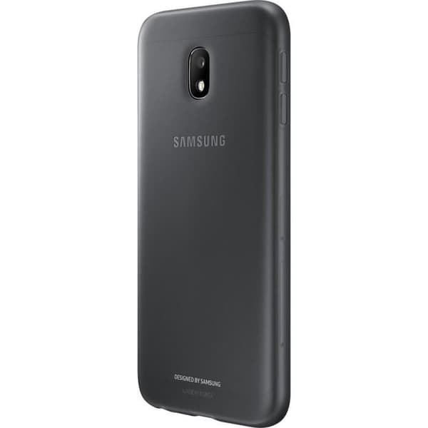 Mjukt fodral - Samsung - Galaxy J3 2017 - Svart - Silikon - Stöt- och repskydd