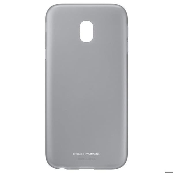 Mjukt fodral - Samsung - Galaxy J3 2017 - Svart - Silikon - Stöt- och repskydd