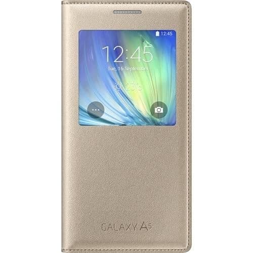 SAMSUNG Samsung Galaxy A5 Flip Fodral med Clear Zone - Koppar