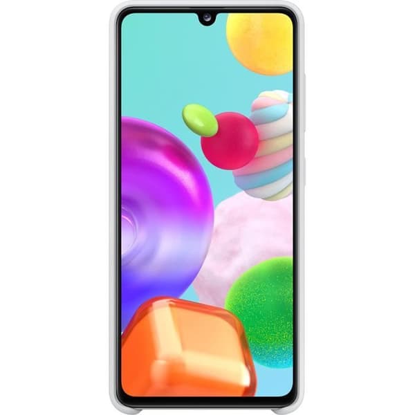Vitt Samsung halvstyvt skal till Galaxy A41