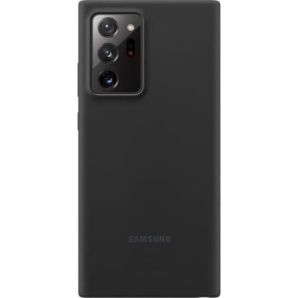 Note20 Ultra svart silikonfodral