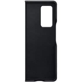 Coque - Samsung - G Z Fold 2 - Läder - Mjuk - Svart