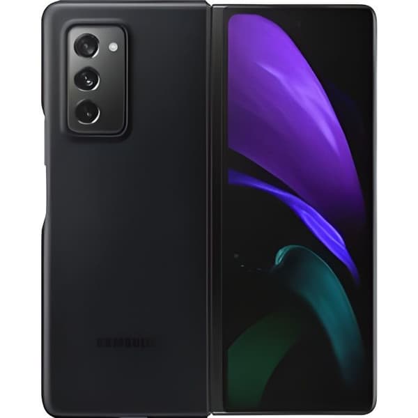 Coque - Samsung - G Z Fold 2 - Läder - Mjuk - Svart