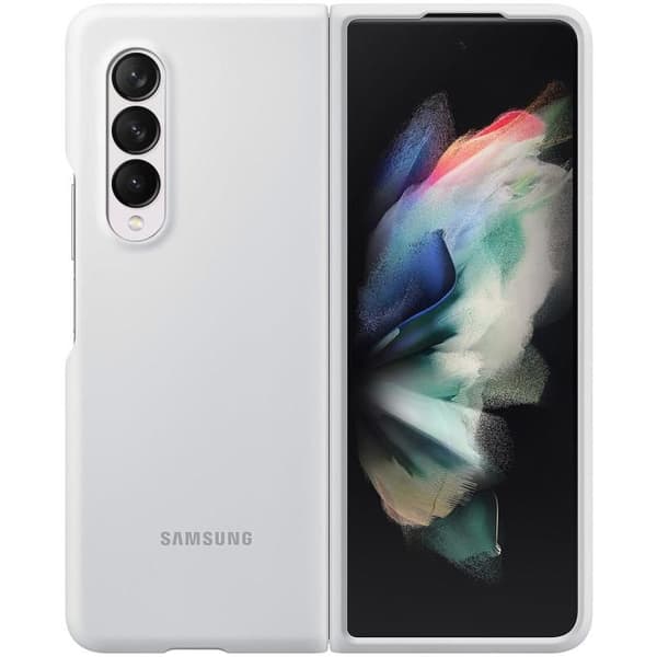 Fodral - SAMSUNG - Z Fold3 - Silikon - Mjuk - Vit