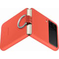 Miniatyrbild 1 av 3: SAMSUNG Z Fold3 - Silikonfodral med ring - Korall