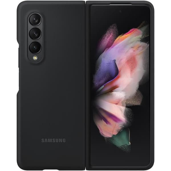 Fodral - SAMSUNG - Z Fold3 - Silikon - Mjuk - Svart
