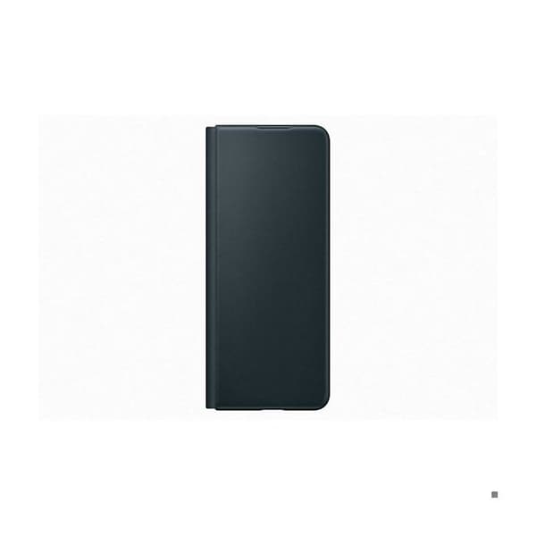 Läderfodral - Samsung - Z Fold3 - Grön - Halvstyv - Flik