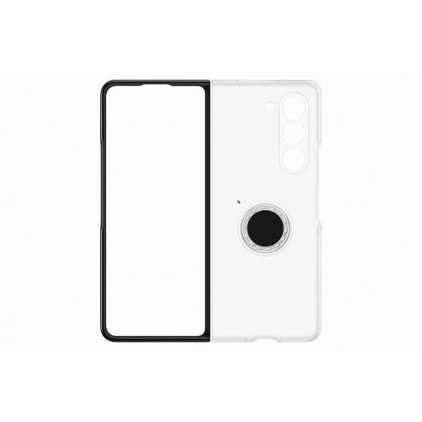 Samsung mobiltelefonfodral och fodral Transparent fodral med avtagbart stöd Z Fold 5