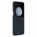 Miniatyrbild 3 av 5: Samsung mobilfodral och skal Silikonfodral med ring Z Flip 5 Navy