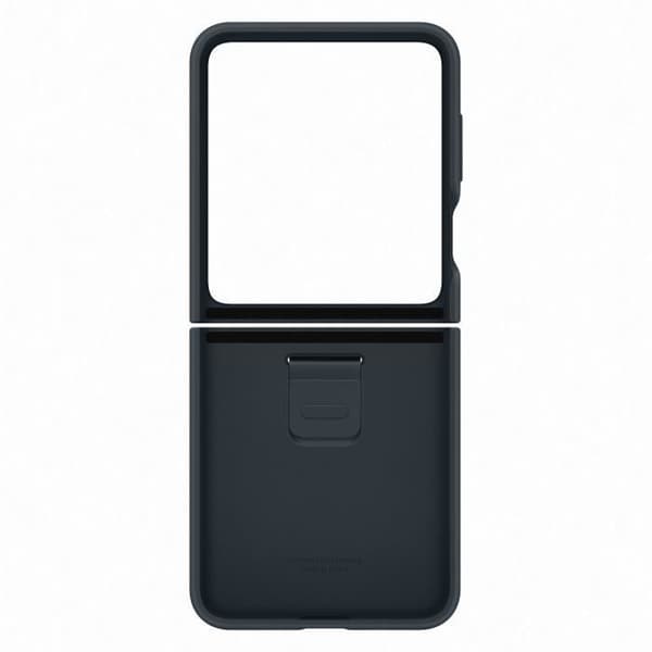 Samsung mobilfodral och skal Silikonfodral med ring Z Flip 5 Navy