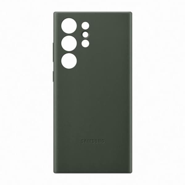 SAMSUNG Galaxy S23 Ultra Green Läderfodral