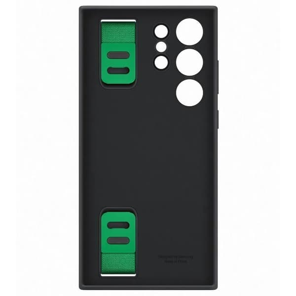 SAMSUNG Silikonfodral med Lanyard S23 Ultra Black