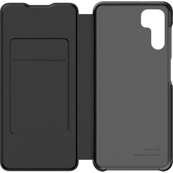 Folio - Samsung - A13 5G - Flip Wallet - Svart - Hårdkåpa - Lock