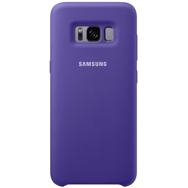 Samsung S8+ silikonfodral lila