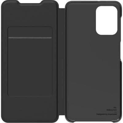 Flip Wallet 'Designed for Samsung' Svart Galaxy A22 4G