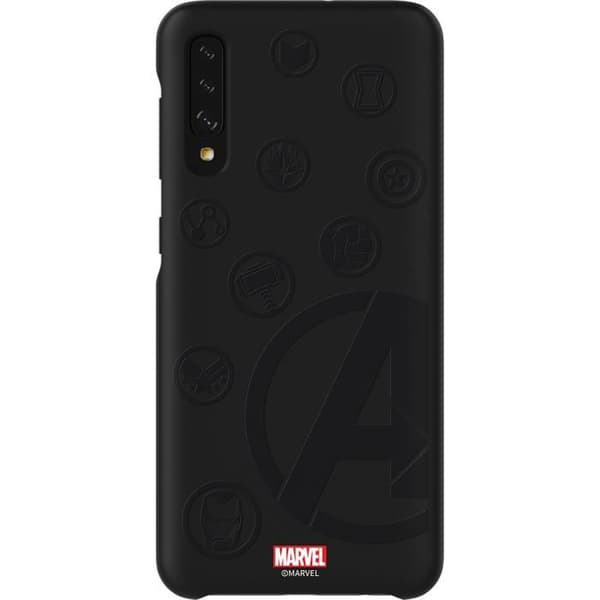 Hårt skal - Avengers - Galaxy A50 - Svart - Vänner - Tunn och diskret skydd