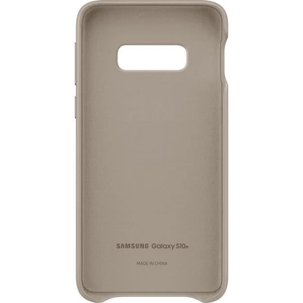 Samsung S10e läderfodral - Grå