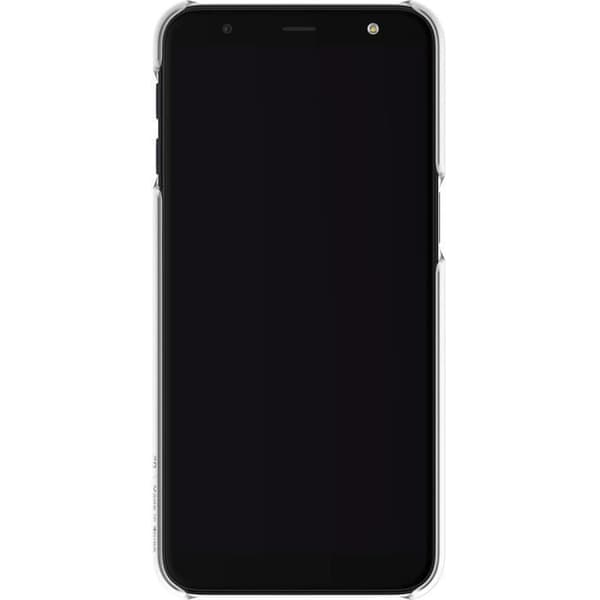 Samsung J6+ Transparent Hard Case