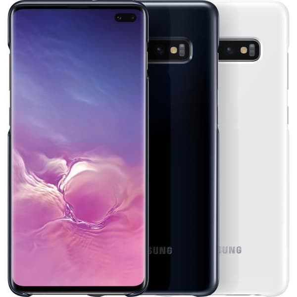 Samsung Fodral med LED-skärm S10+ Vit