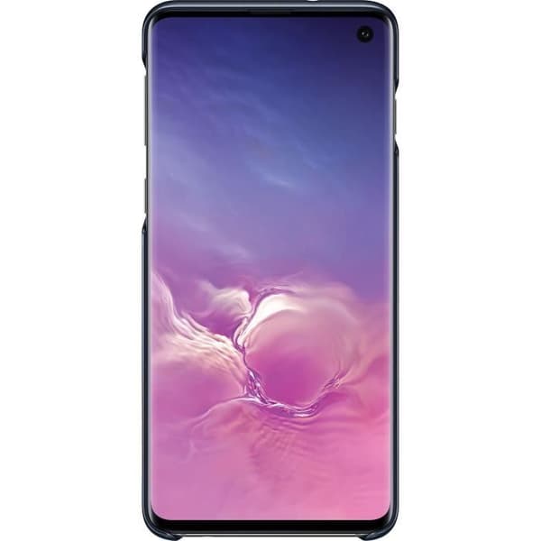 Samsung S10 LED Display Fodral - Svart