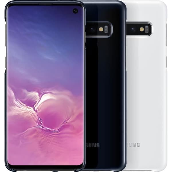 Samsung S10 LED Display Fodral - Svart