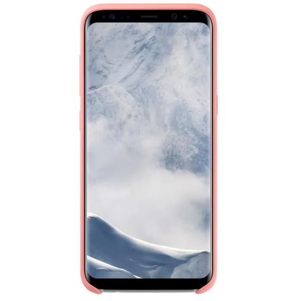 Samsung S8 Silikonväska - rosa