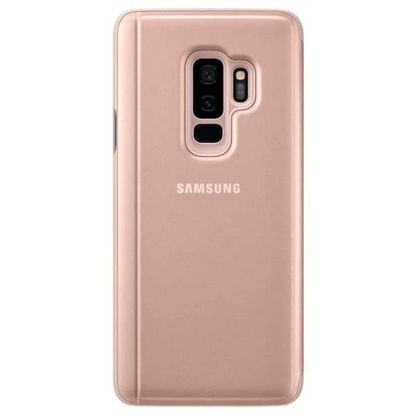 Samsung Clear View Cover Stand S9+ Gold