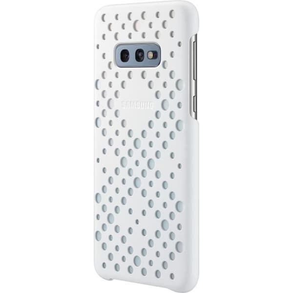 Samsung S10e perforerad skal - vit & gul