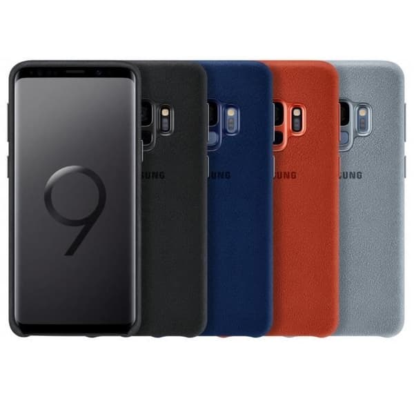 Samsung Alcantara S9 skal - Svart