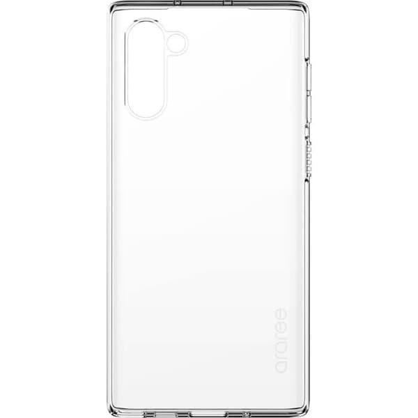 Fodral - Designat för Samsung - Galaxy Note 10 - Halvstyvt - Transparent - Tunt skydd