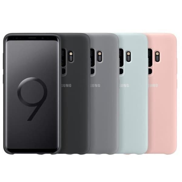 Samsung S9+ Silikonfodral Rosa