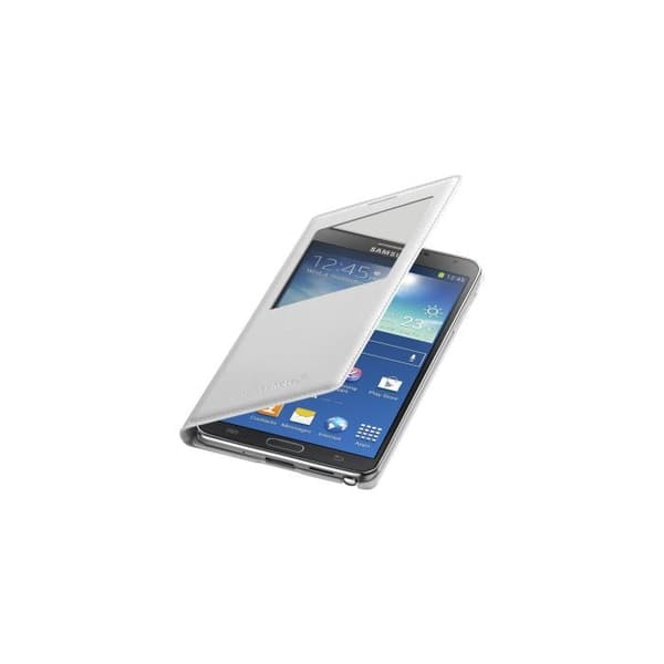SAMSUNG Clear Zone Flip Fodral till Samsung Galaxy Note 3 - Vit