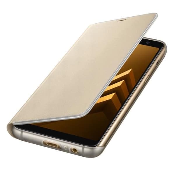 Samsung Neon Flip Skal A8 - Guld