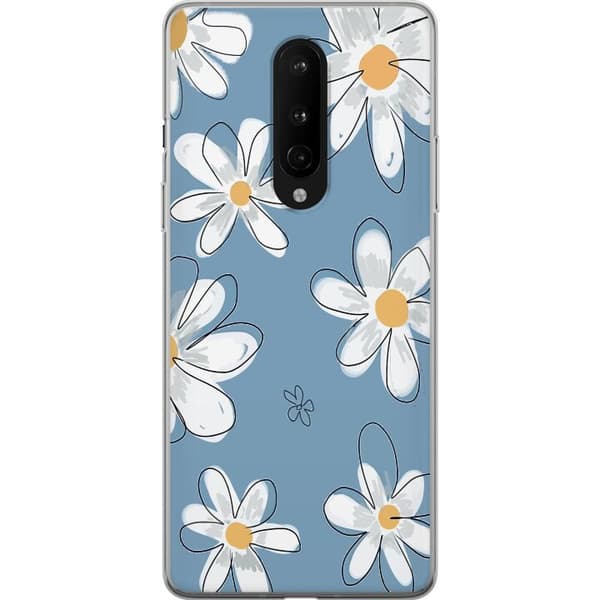 OnePlus 8 Gennemsigtig cover Marguerit