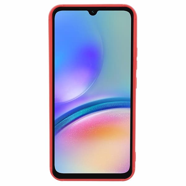 SKALO Samsung A05s 4G Puffer Bumper TPU-suojakuori - Punainen