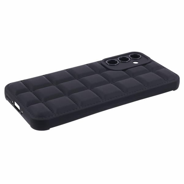 SKALO Samsung A05s 4G Puffer Bumper TPU-Cover - Sort