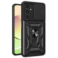 Miniatyrbild 1 av 6: SKALO Samsung A05s 4G Armor Hybrid Metallring Kameraslider - Svart