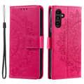 Miniatyrbillede 1 af 5: SKALO Samsung A05s 4G Mandala Flip Cover - Cerise