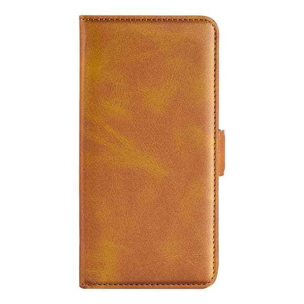 SKALO Samsung A05s 4G Premium Wallet Flip Cover - Lys brun