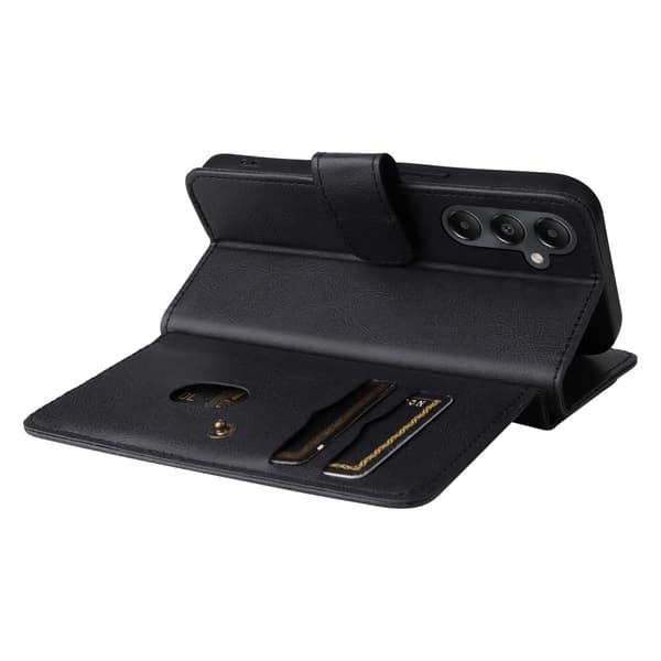 SKALO Samsung A05s 4G 10-lokeroa Lompakkokotelo - Musta