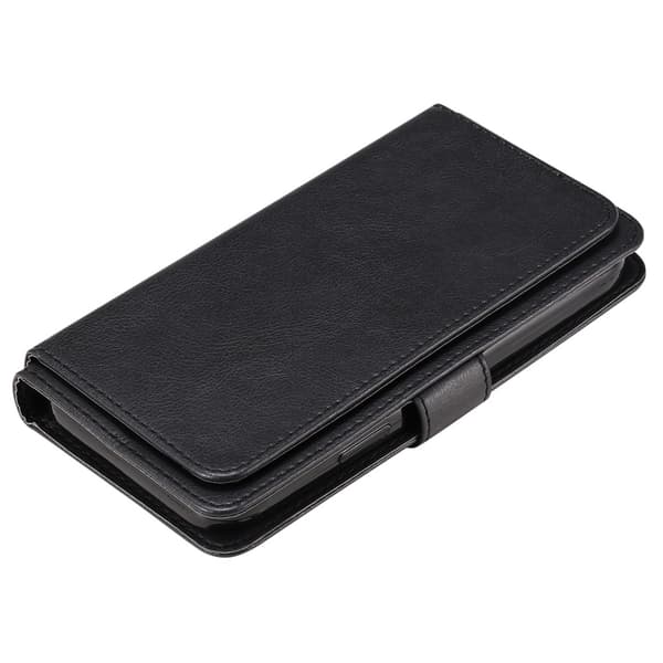 SKALO Samsung A05s 4G 10-lokeroa Lompakkokotelo - Musta