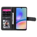 Pikkukuva 2 / 10: SKALO Samsung A05s 4G 10-lokeroa Lompakkokotelo - Musta