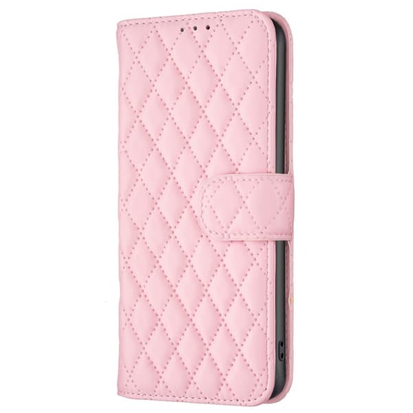 SKALO Samsung A05s 4G BINFEN COLOR Tikattu Lompakko - Pinkki