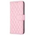 Pikkukuva 6 / 7: SKALO Samsung A05s 4G BINFEN COLOR Tikattu Lompakko - Pinkki